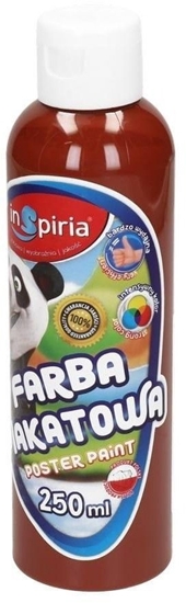 Изображение SCHEMAT Farba plakatowa brzowa 250ml