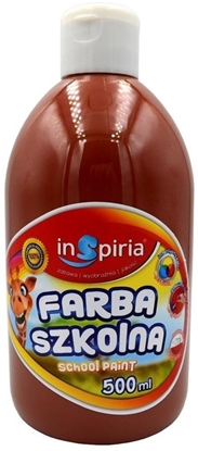 Изображение SCHEMAT Farba szkolna brzowa 500ml