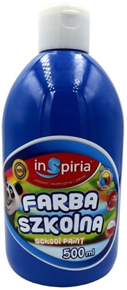Attēls no SCHEMAT Farba szkolna ciemnoniebieska 500ml