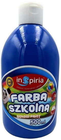 Picture of SCHEMAT Farba szkolna ciemnoniebieska 500ml