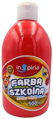 Изображение SCHEMAT Farba szkolna czerwona 500ml
