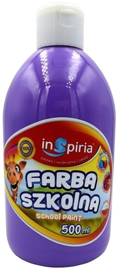 Picture of SCHEMAT Farba szkolna lawendowa 500ml