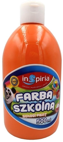 Изображение SCHEMAT Farba szkolna pomaraczowa 500ml