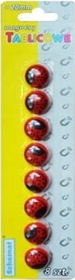 Picture of SCHEMAT Magnesy do tablic 20mm 8szt