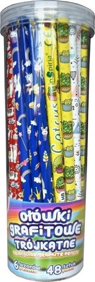 Picture of SCHEMAT Oówki grafitowe trójktne HB (48szt)