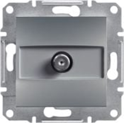 Attēls no Schneider Electric Gniazdo SAT Asfora kocowe bez ramki stal (EPH3700162)