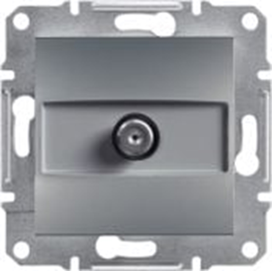 Picture of Schneider Electric Gniazdo SAT Asfora kocowe bez ramki stal (EPH3700162)