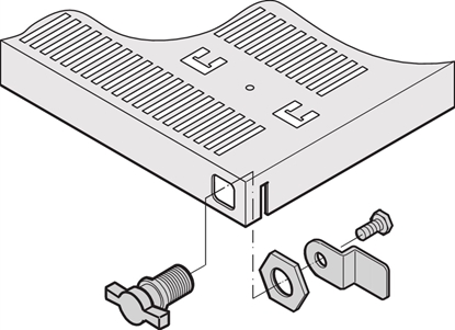 Изображение Schroff 19" Telescopic Shelves Accessories, T?bar Lock