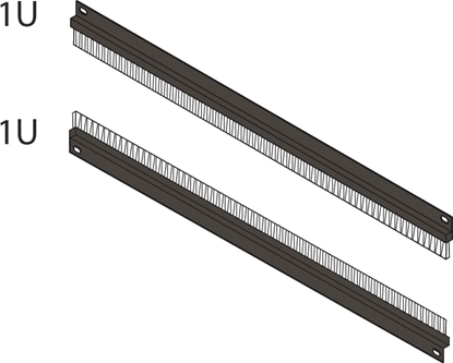 Изображение Schroff BRUSH CAB.ENTRY 1U BLACK (2X)