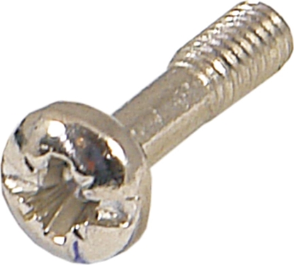 Изображение Schroff Collar Screw, Cross Recess/Slotted (M2.5x11), Steel Nickel-Plated