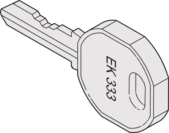 Picture of Schroff Varistar 19" Swing Frame Spare Part Key 333