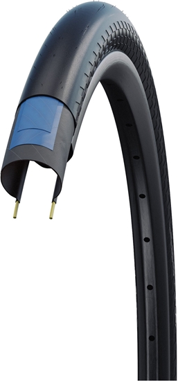 Picture of SCHWALBE Kojak Standard tire 20 x 1,35  (35-406) Black, SpeedGrip, RaceGuard, Yes,  Weight:285 g