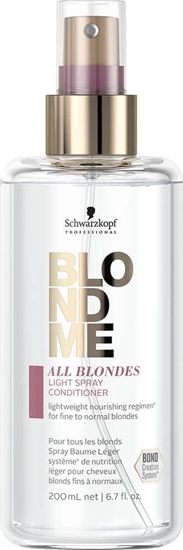 Picture of Schwarzkopf Schwarzkopf Professional Blond Me All Blondes Light Spray Conditioner Odywka 200ml