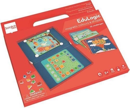 Attēls no Scratch Scratch - ukadanka magnetyczna - ksztaty i kolory