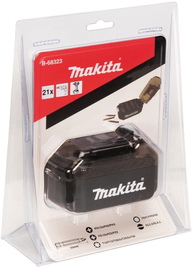 Picture of SCREW BIT SET MAKITA B-68323 21PCS