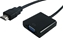 Picture of Adapteris ar kabeli,  HDMI M - VGA F, Standard