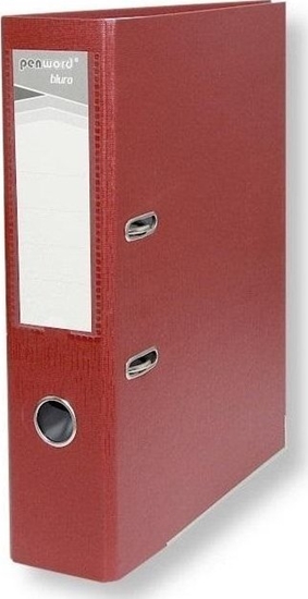 Picture of Segregator A4 z okuciem 7,5cm bordowy