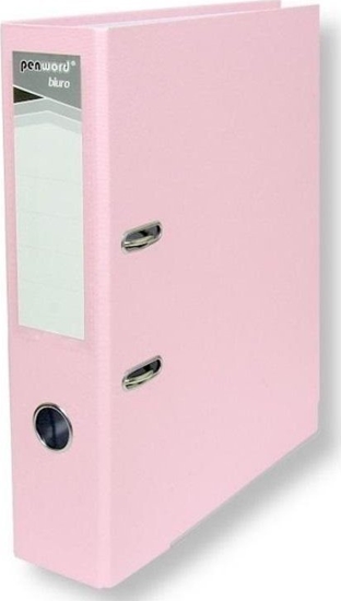 Picture of Segregator A4 z okuciem 7,5cm róowy pastelowy