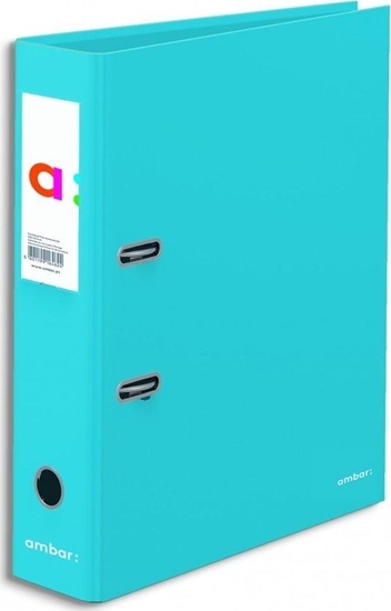 Picture of Segregator Ambar Classic dwigniowy A4 70mm niebieski (331000)