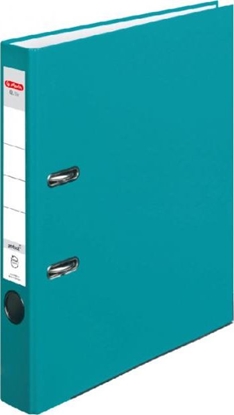 Picture of Segregator Herlitz dwigniowy A4 50mm turkusowy (326797)