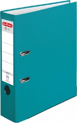 Picture of Segregator Herlitz dwigniowy A4 80mm turkusowy (326803)