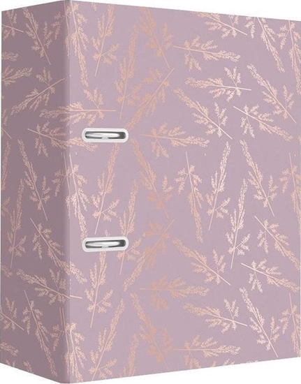 Picture of Segregator Interdruk 2-ringowy A4 75mm róowy (489166)