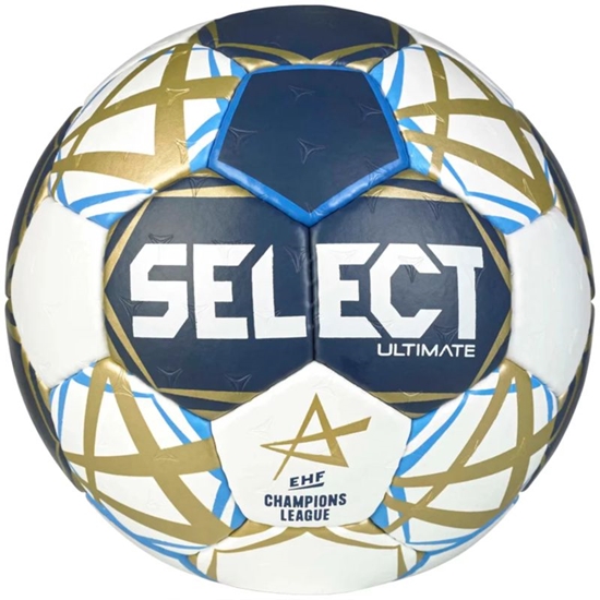 Изображение Select Ultimate EHF Čempionu līgas oficiālā handbola bumba 200040 balta 2