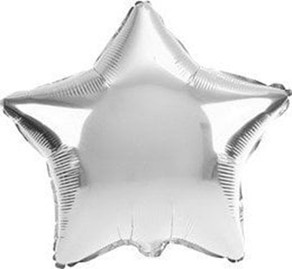 Изображение Selgros Balon foliowy gwiazda srebrny