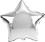 Изображение Selgros Balon foliowy gwiazda srebrny