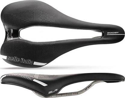 Изображение Selle Italia Siodo SELLE ITALIA SLR BOOST LADY SUPERFLOW S (id match - S3) ti 316 tube 7, fibra-tek, czarne (NEW)