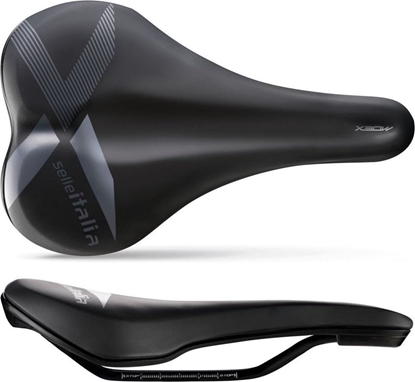 Изображение Selle Italia Siodo SELLE ITALIA X-Bow L1, FeC Alloy Rail 7 mm, Soft-Tek, 320g, Czarne (NEW)