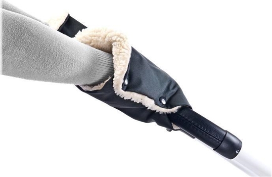 Изображение Sensillo Rkawiczka do wózka, czarna (8507)