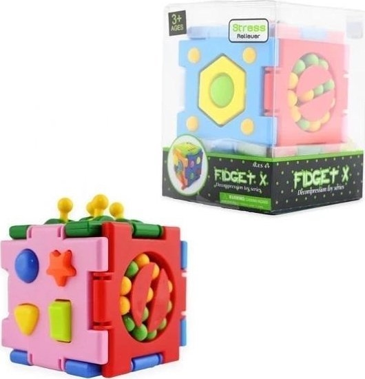 Picture of Sensoryczna kostka 7cm MIX