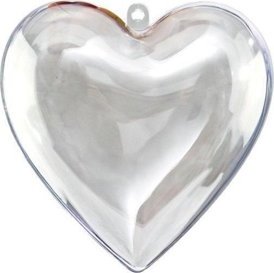 Picture of Serce akrylowe 8cm 5szt