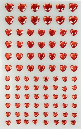 Attēls no Serduszka krysztaki samoprzylepne 84szt