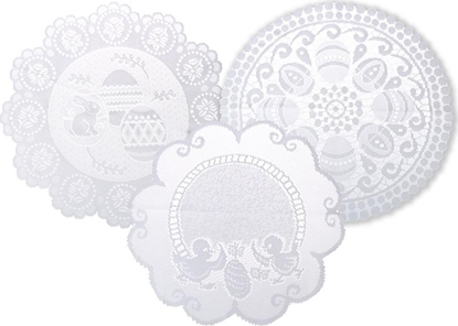 Изображение Serwetka na koszyczek z aurowym wzorem