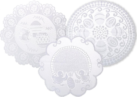 Изображение Serwetka na koszyczek z aurowym wzorem