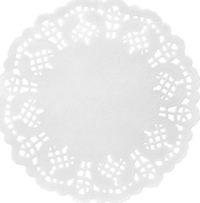 Attēls no Serwetki papierowe 11,5cm 30szt biae