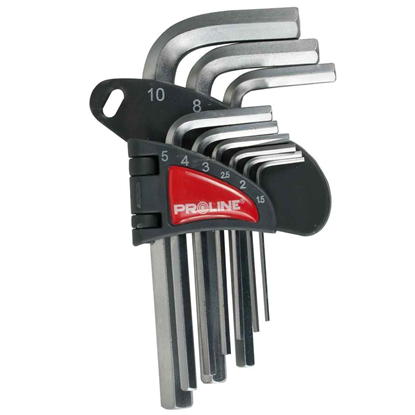 Изображение Seškanšu atslēgu kompl. Proline 9gb 1.5-10mm