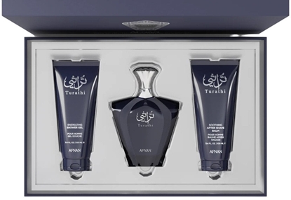 Изображение SET AFNAN Turathi Blue EDP spray 90ml + SHOWER GEL 100ml + ASB 100ml