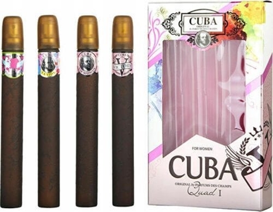 Изображение SET CUBA ORIGINAL Quad I Heartbreaker EDP spray 35ml + La Vida EDP spray 35ml + Victory EDP spray 35ml + Vip Women EDP spray 35ml