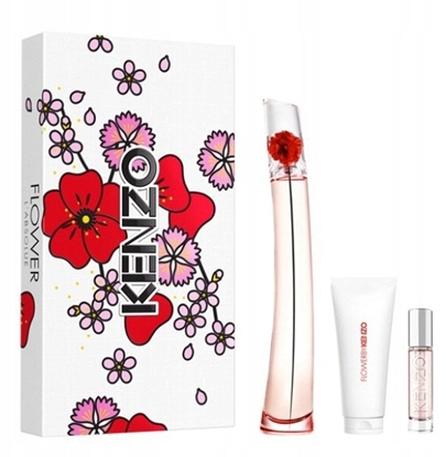 Picture of SET KENZO Flower Poppy Bouqet EDP spray 100ml + BODY LOTION 75ml + EDP spray 10ml