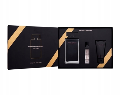 Picture of SET NARCISO RODRIGUEZ For Her EDT spray 100ml + BODY LOTION 50ml + EDT spray 10ml