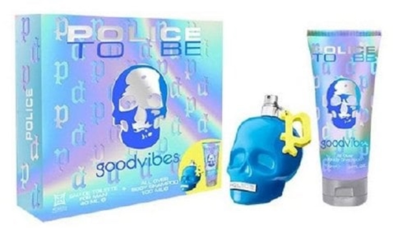 Picture of SET POLICE To Be Goodvibes EDT spray 40 ml + BODY SHAMPOO 100ml