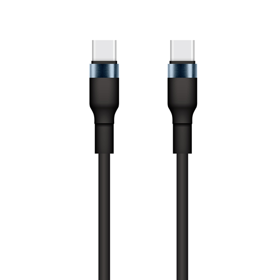 Picture of Setty USB-C - USB-C cable 1m 3A KSC-C-131 black
