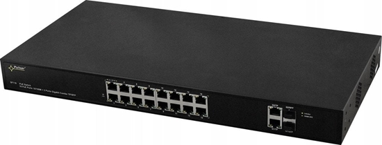 Изображение SF116WP PULSAR Switch PoE 18-portowy Fast Ethernet, 16x PoE