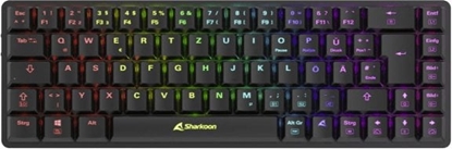 Picture of Klawiatura Sharkoon Gaming klawiatura PureWriter W65 czarny-czerwony DE