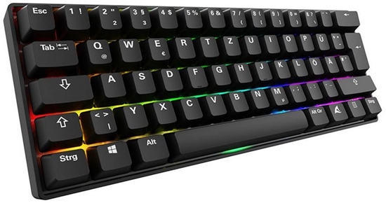 Изображение Sharkoon Gaming Tastatur Skiller SGK50S4 Gen2 PBT scw-gel DE