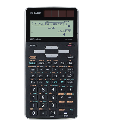 Attēls no SHARP ELW506TGY Calculator