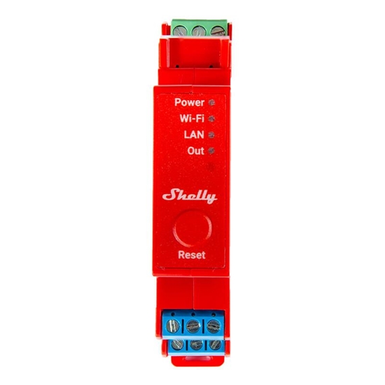 Изображение DIN Rail Smart Switch Shelly Pro 1PM with power me